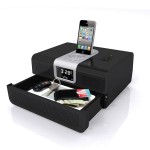 Biometric Fingerprint Vault Smartphone Docking Station