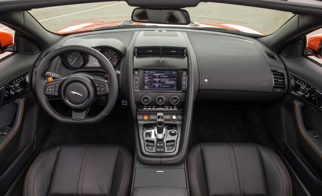 Jaguar F-Type interior