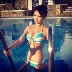 hot asian girl in bikini