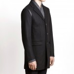 Armani Exchange Mens Wool Top Coat