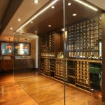 glass wine cellar