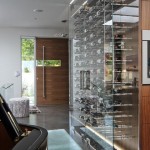 modern wine cellar