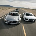 Showdown – SLS AMG vs R8 V10 vs 911 Turbo