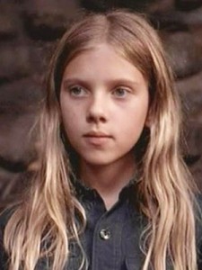 Scarlett Johansson as a kid