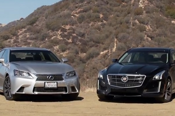2014-Cadillac-CTS-Vsport-and-2013-Lexus-GS-350-F-Sport