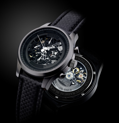 Ovel Radical Black – The Aficionado's Skeleton Watch - Urbasm