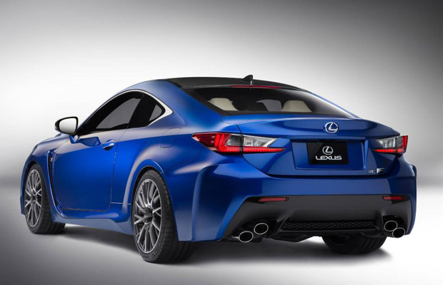 LEXUS RC F - blue