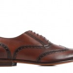 Gucci Classic Leather Lace Up in Brogue Brown