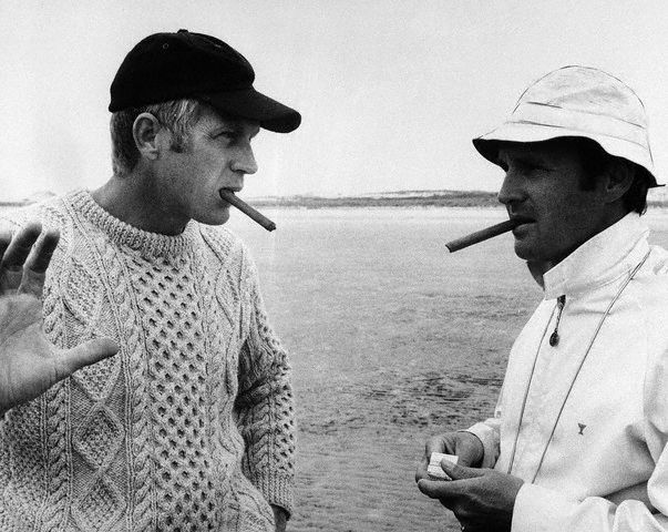 Steve McQueen and Norman Jewison