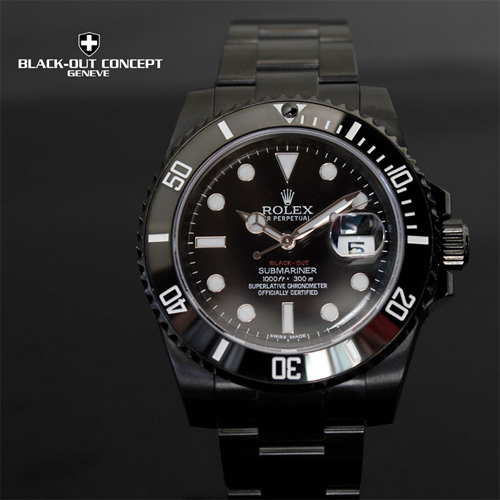 rolex submariner blackout