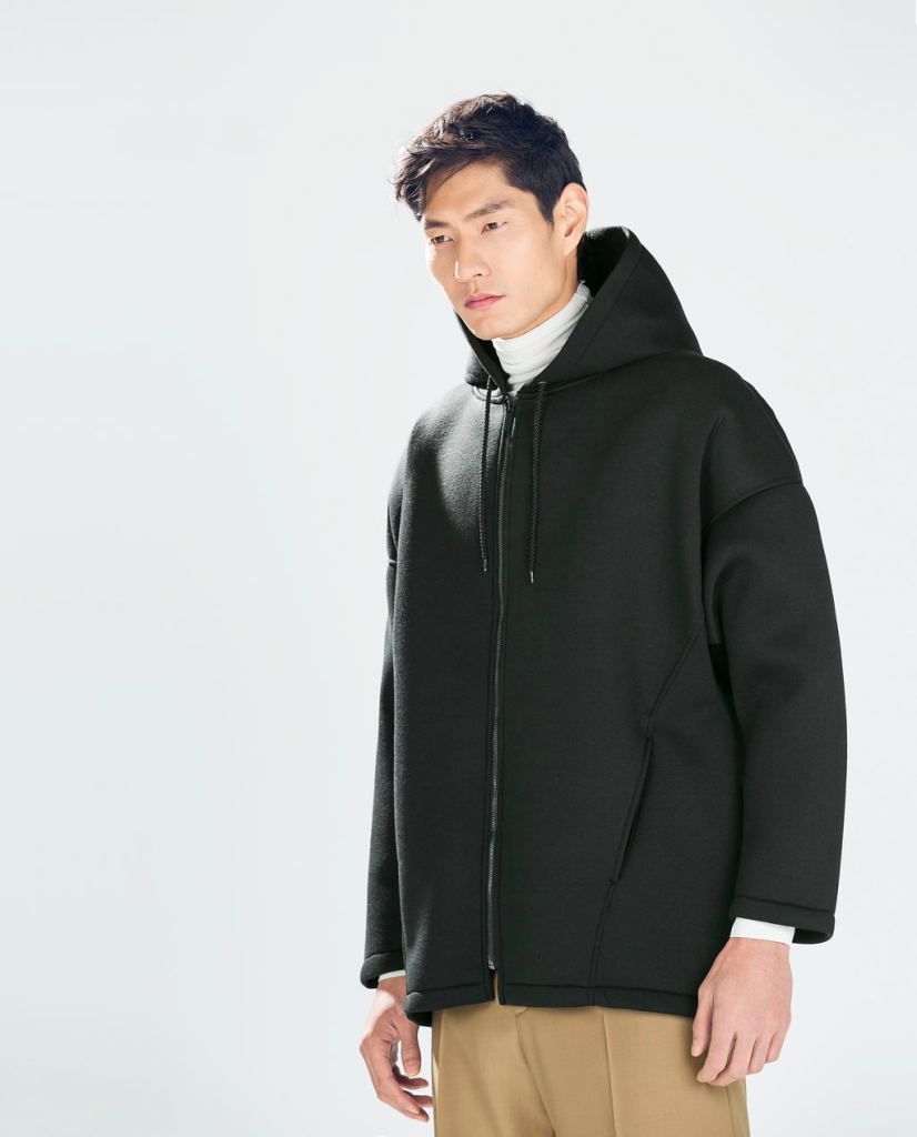 Oversized Black Coat - Urbasm