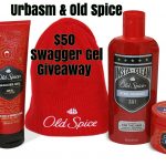 Urbasm & Old Spice $50 Swagger Gel Giveaway