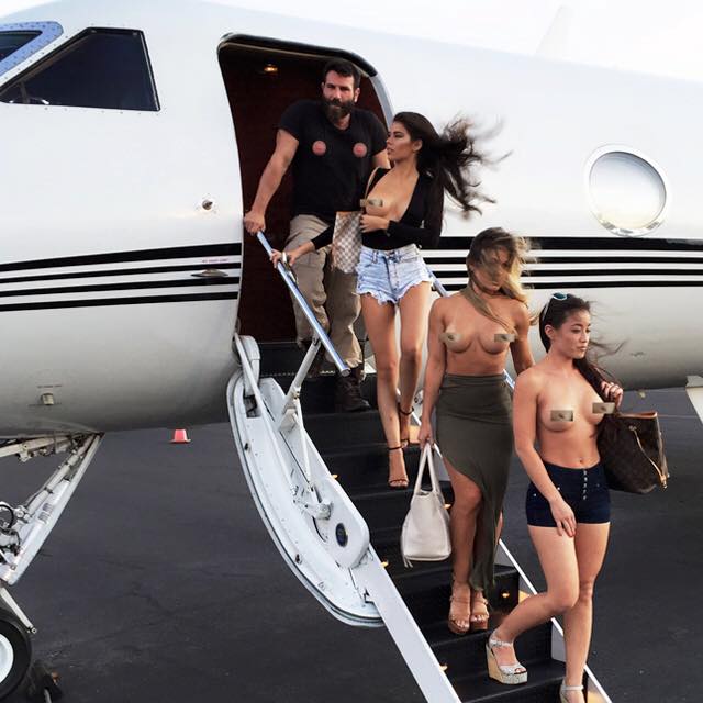 Dan Bilzerian - Vegas arrival.