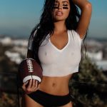 Abigail Ratchford football